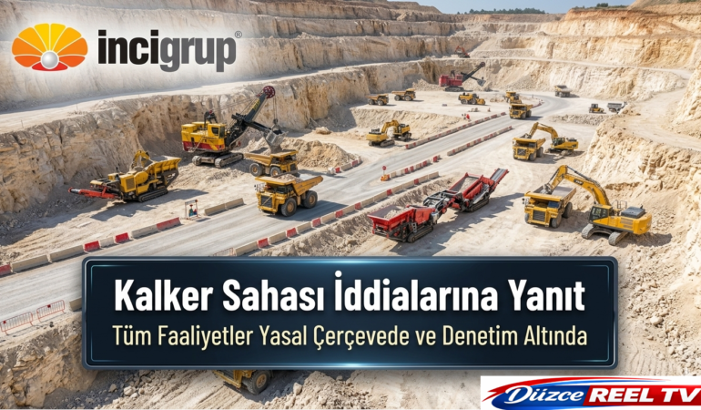 İnci Grup’tan Kalker Sahası İddialarına Yanıt: