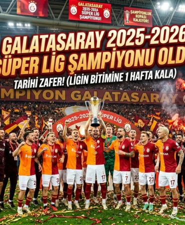 Galatasaray 2025-2026 Süper Lig Şampiyonu Oldu