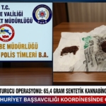 DÜZCE’DE UYUŞTURUCU OPERASYONU: