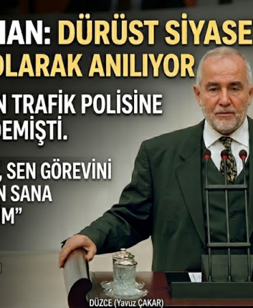 EFSANE BAKAN: CEVAT AYHAN DÜRÜST SİYASETİN SEMBOLÜ OLARAK ANILIYOR