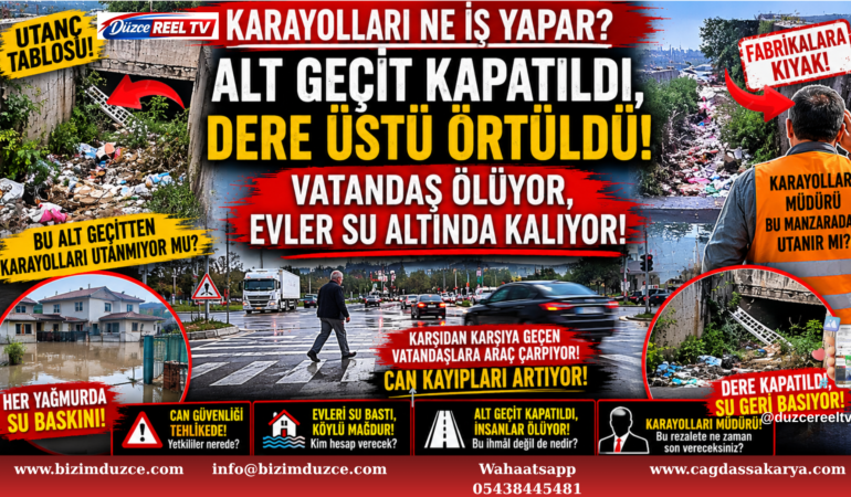 GÜMÜŞOVA’DA KARAYOLLARI TARTIŞMASI: İHMAL Mİ, KIYAK MI?