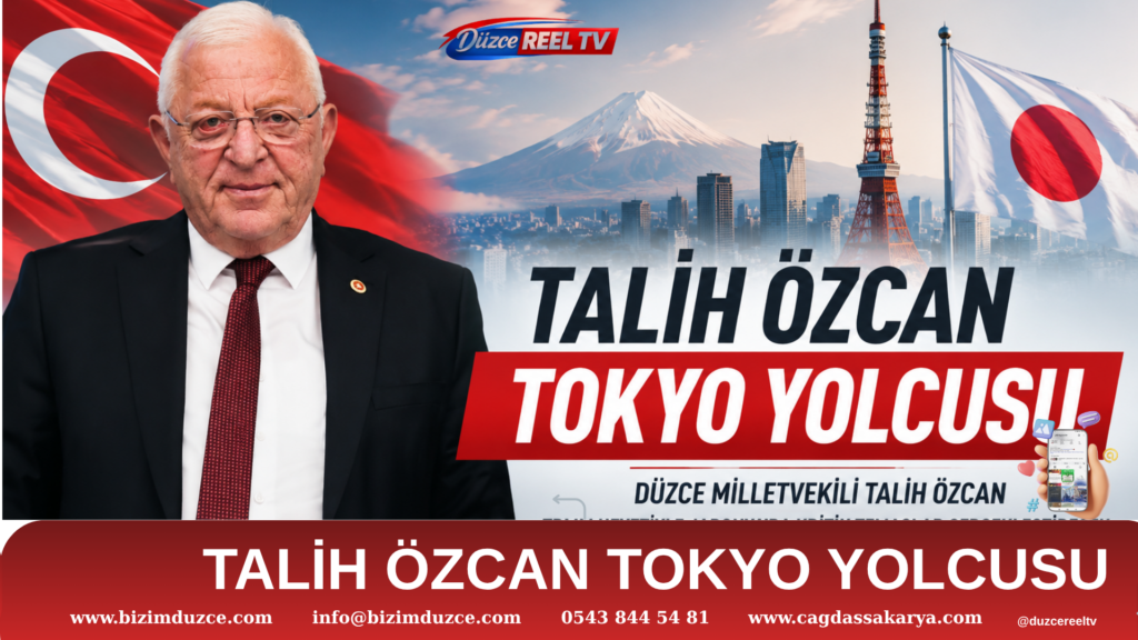 TALİH ÖZCAN TOKYO YOLCUSU