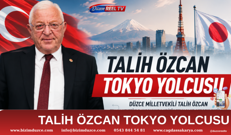 TALİH ÖZCAN TOKYO YOLCUSU