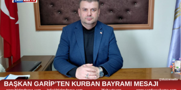 BAŞKAN AYDIN GARİP’TEN ANLAMLI KURBAN BAYRAMI MESAJI