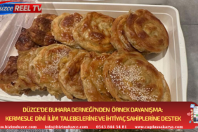 DÜZCE’DE DAYANIŞMANIN ADRESİ: KERMESLE UMUT BÜYÜYOR