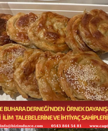 DÜZCE’DE DAYANIŞMANIN ADRESİ: KERMESLE UMUT BÜYÜYOR