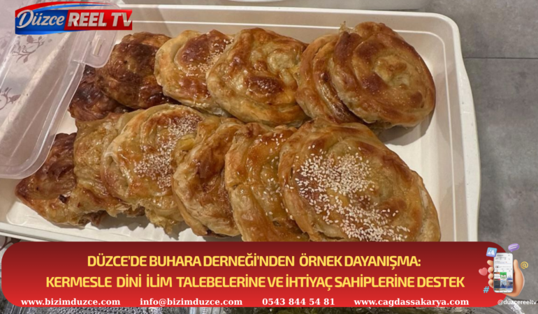 DÜZCE’DE DAYANIŞMANIN ADRESİ: KERMESLE UMUT BÜYÜYOR