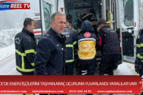 Düzce’de Sedaş İşçilerini Taşıyan Araç Uçuruma Yuvarlandı:
