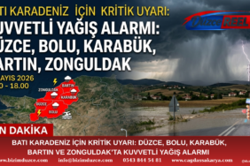 Batı Karadeniz İçin Kritik Uyarı: