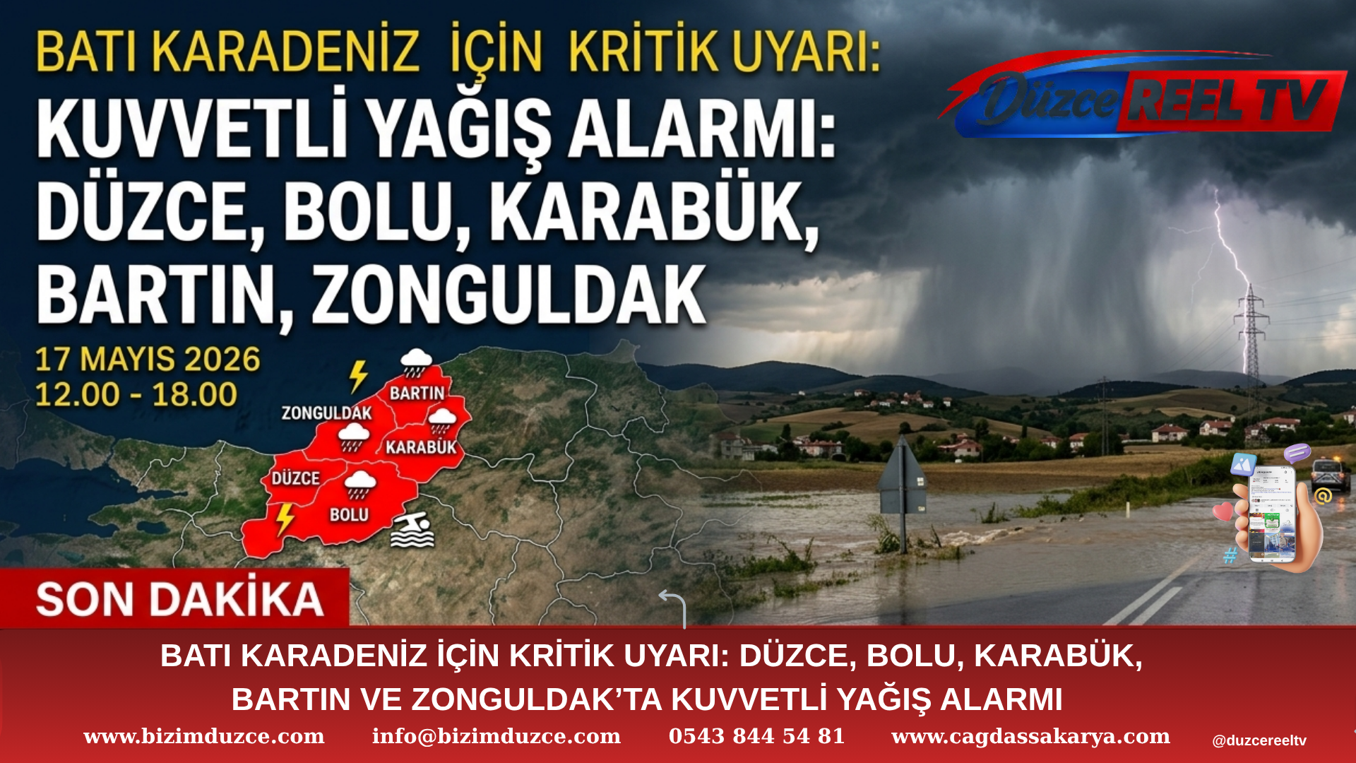 Batı Karadeniz İçin Kritik Uyarı: