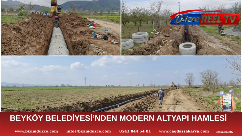 BEYKÖY BELEDİYESİ’NDEN MODERN ALTYAPI HAMLESİ