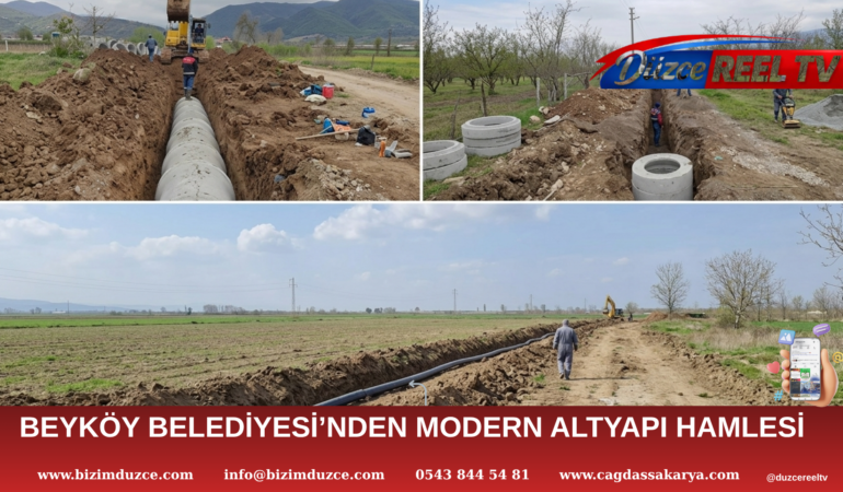 BEYKÖY BELEDİYESİ’NDEN MODERN ALTYAPI HAMLESİ