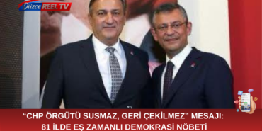 CHP'DEN “MUTLAK BUTLAN” KARARINA SERT TEPKİ!
