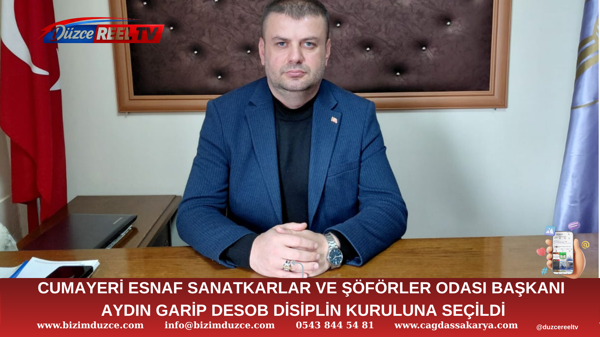 BAŞKAN AYDIN GARİP, DESOB DİSİPLİN KURULU’NA SEÇİLDİ