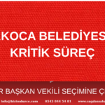 GÖZLER BAŞKAN VEKİLİ SEÇİMİNE ÇEVRİLDİ