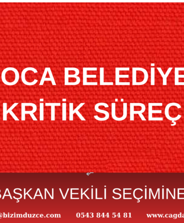 GÖZLER BAŞKAN VEKİLİ SEÇİMİNE ÇEVRİLDİ