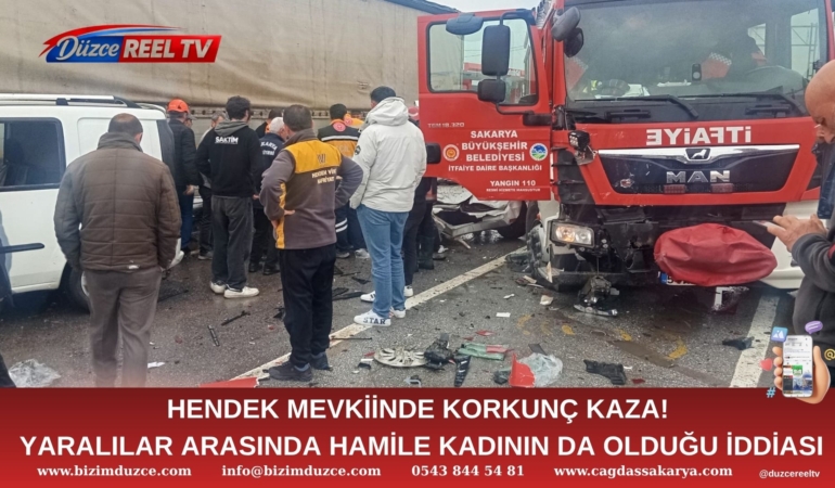 İTFAİYE ARACI 6 ARACI BİÇTİ: ÇOK SAYIDA YARALI VAR