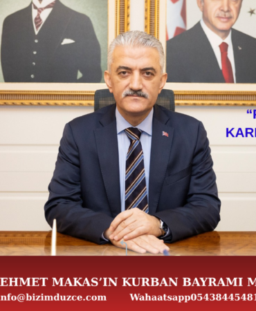 VALİ MEHMET MAKAS’IN KURBAN BAYRAMI MESAJI