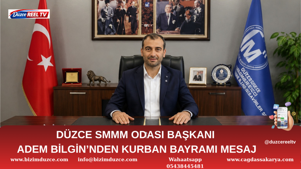 BAŞKAN ADEM BİLGİN’DEN KURBAN BAYRAMI MESAJI