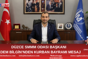 BAŞKAN ADEM BİLGİN’DEN KURBAN BAYRAMI MESAJI