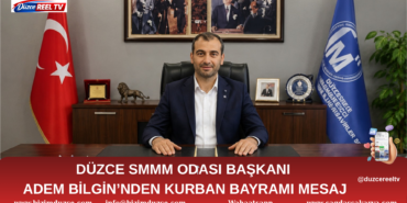 BAŞKAN ADEM BİLGİN’DEN KURBAN BAYRAMI MESAJI