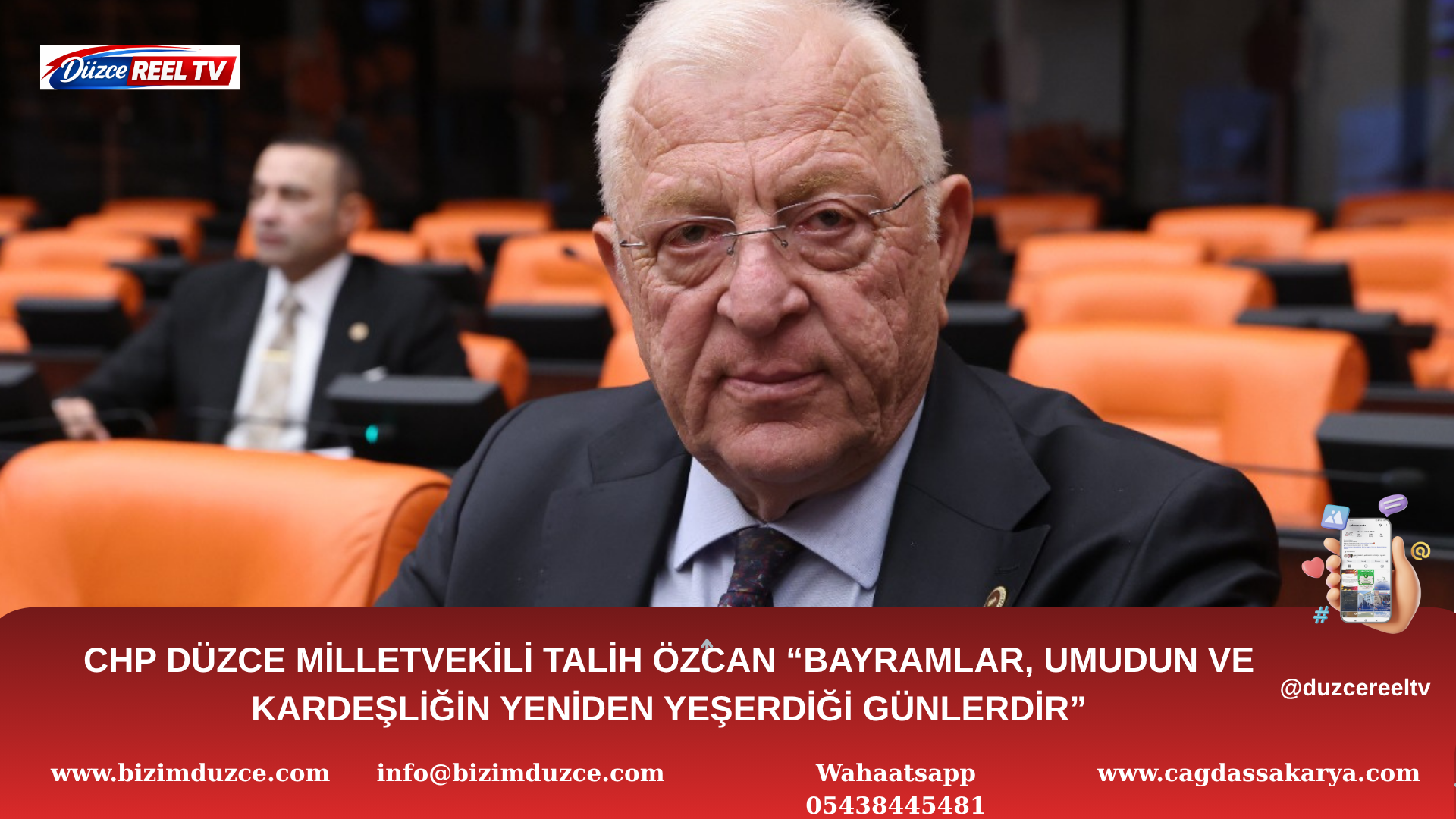 CHP DÜZCE MİLLETVEKİLİ TALİH ÖZSOY’DAN KURBAN BAYRAMI MESAJI:
