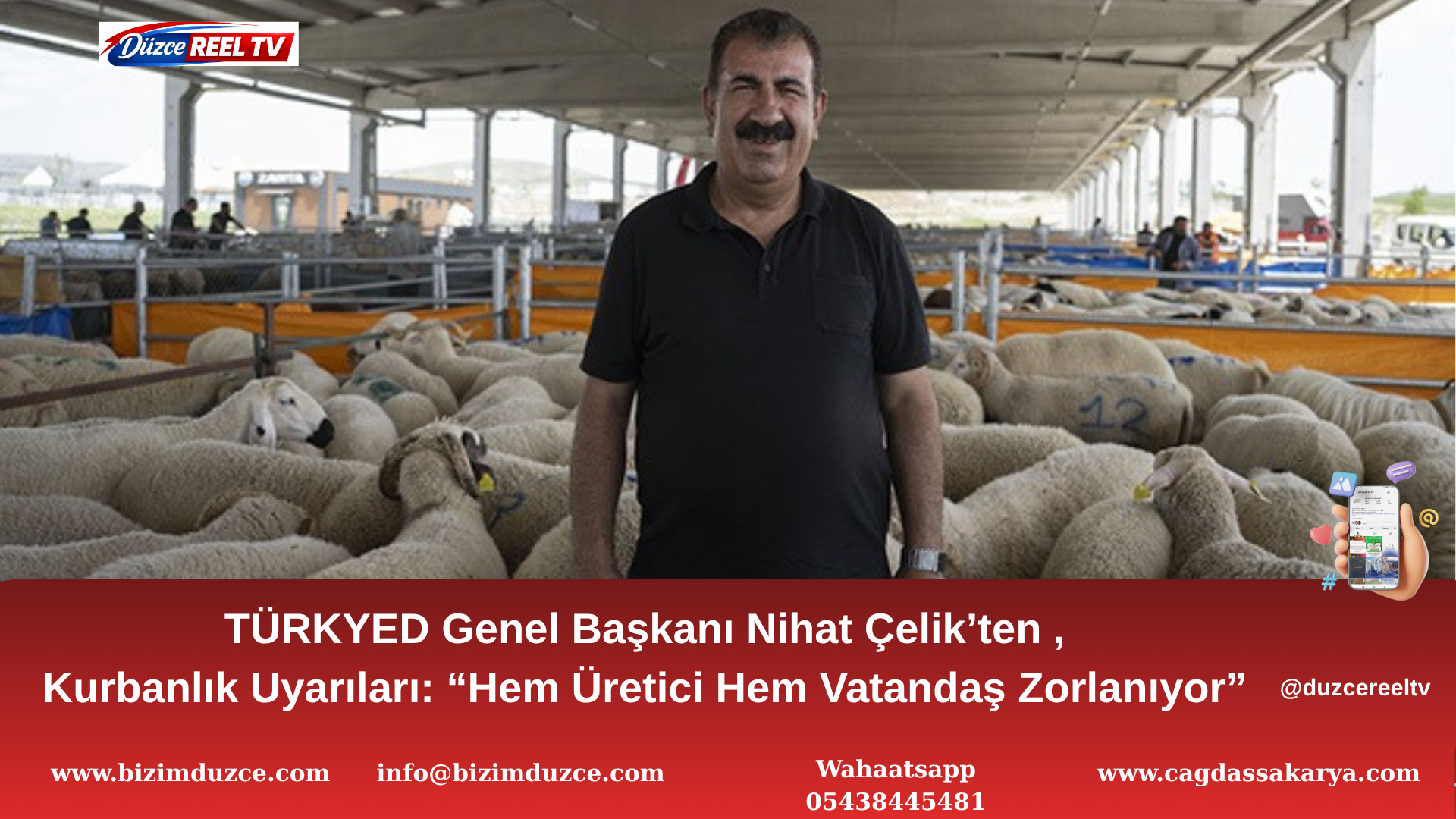 TÜRKYED Genel Başkanı Nihat Çelik’ten Kurbanlık Uyarıları: