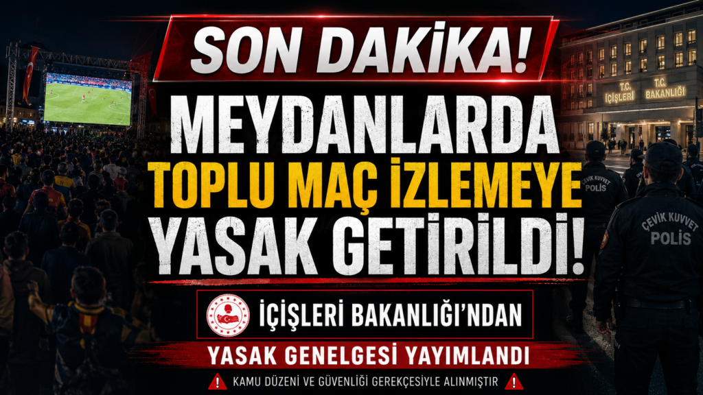 Meydanlarda Milli Heyecana YKS Freni: