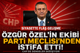 Özgür Özel'in Ekibi Parti Meclisi'nden İstifa Etti