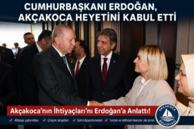 Alev Ünal Akçakoca'nın Sorunları'nı Erdoğan'a Anlattı!