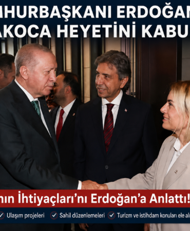 Alev Ünal Akçakoca'nın Sorunları'nı Erdoğan'a Anlattı!