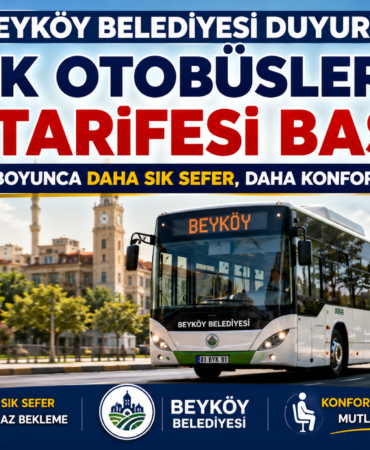 Beyköy’de Toplu Taşımada Yaz Dönemi: