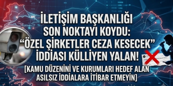 İletişim Başkanlığı Son Noktayı Koydu: