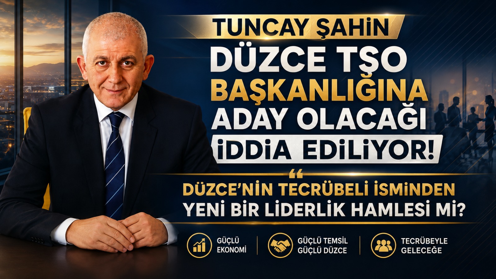 TSO'DA TUNCAY ŞAHİN SESLERİ: