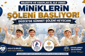 Düzce'de Sünnet Şöleni Heyecanı
