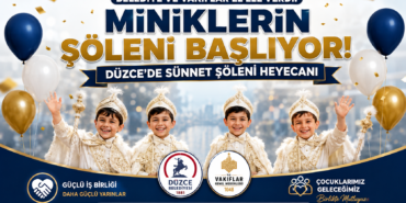 Düzce'de Sünnet Şöleni Heyecanı