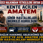 Düzce Halkından Yetkililere Ortak Çağrı: