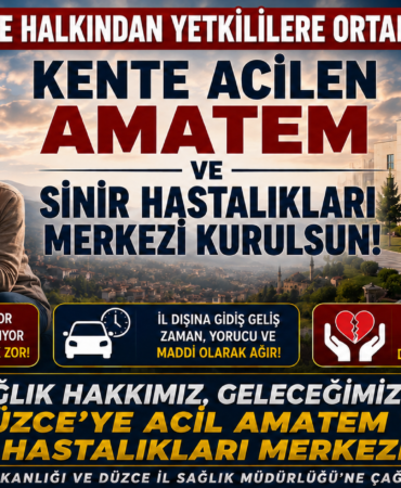 Düzce Halkından Yetkililere Ortak Çağrı: