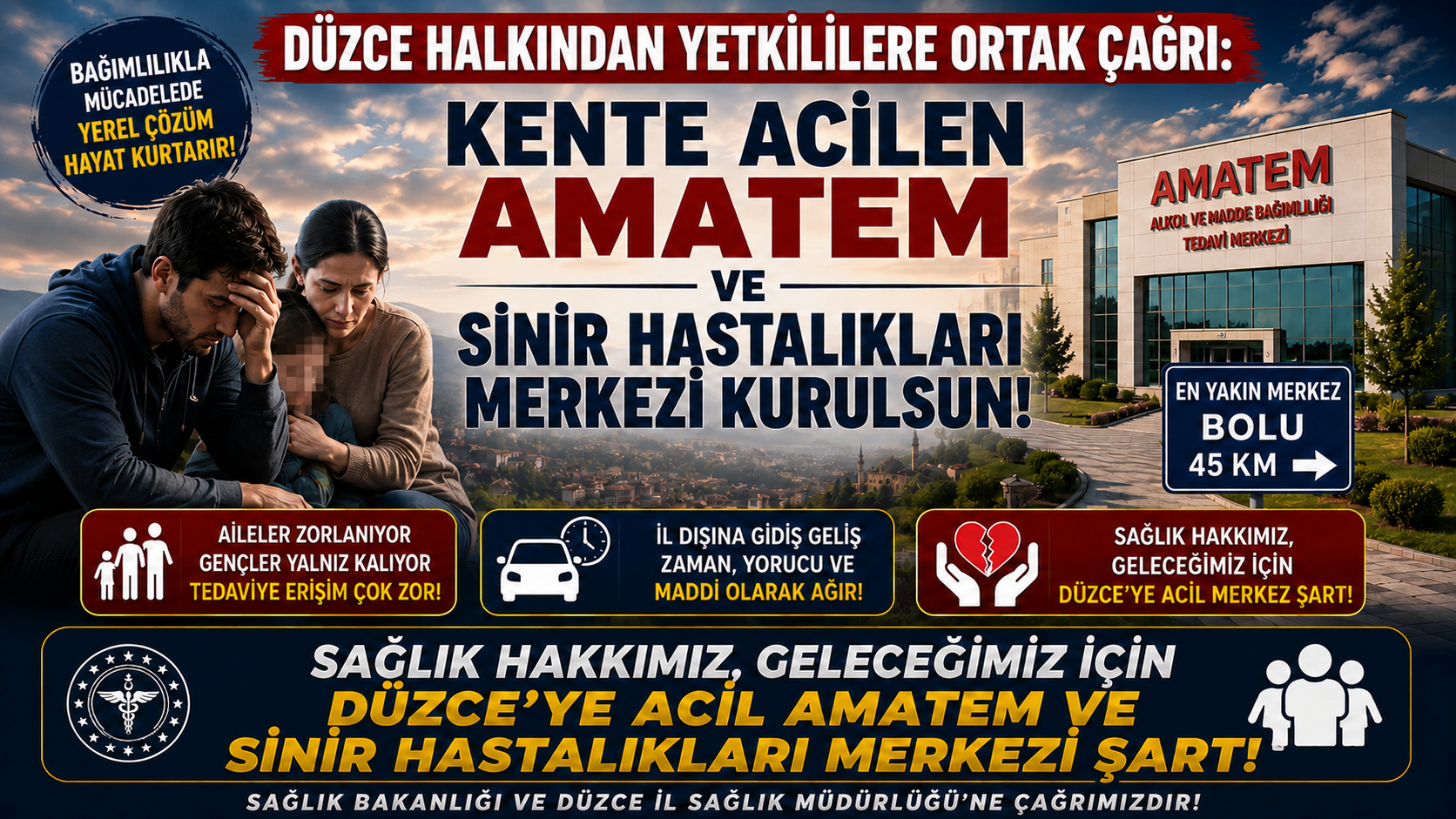 Düzce Halkından Yetkililere Ortak Çağrı: