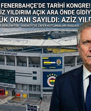 Son Dakika: Güvenlik Kaynakları Duyurdu! Aziz Yıldırım Açık Ara Önde