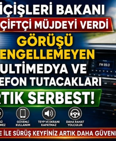 İçişleri Bakanlığı’ndan Sürücülere Müjde: