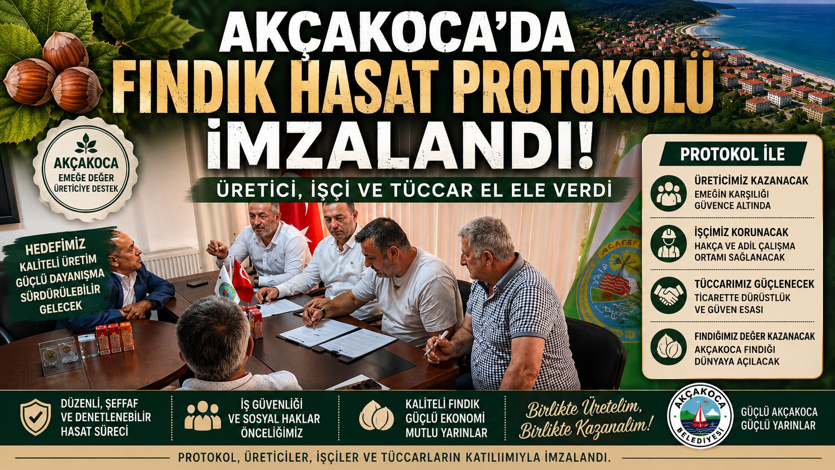 Fındık İşçi Yevmiyeleri Açıklandı