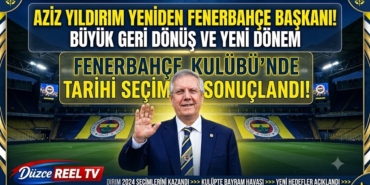 FENERBAHÇE KULÜBÜ BAŞKANI AZİZ YILDIRIM OLDU!