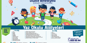 Düzce Belediyesi'nden Çocuklara Muhteşem Yaz Müjdesi
