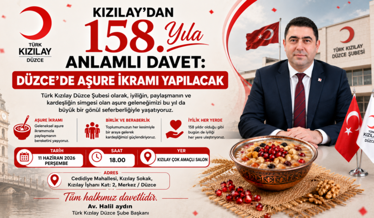 Kızılay’dan 158. Yıla Anlamlı Davet: