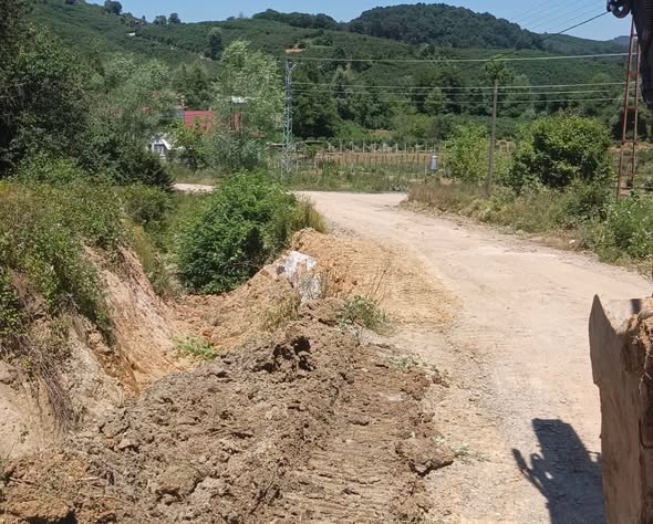 DÜZCE'DE KORKUTAN HEYELAN: EKİPLER ANINDA MÜDAHALE ETTİ!