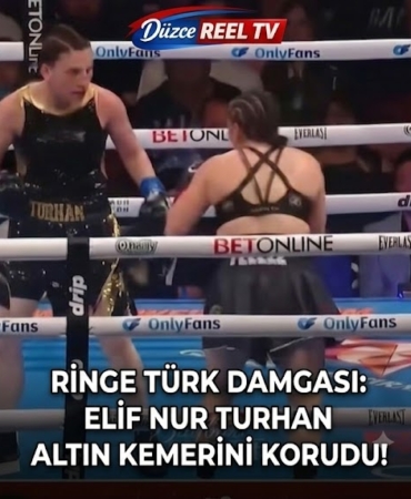 RİNGE TÜRK DAMGASI: