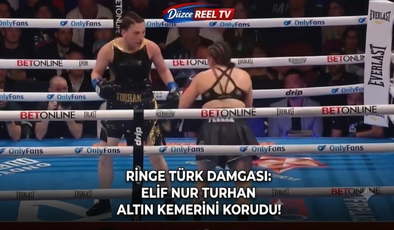 RİNGE TÜRK DAMGASI: