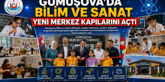 Gümüşova'da Bilim ve Sanat Yeni Merkez Kapılarını Açtı