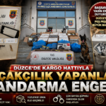 Düzce’de Kargo Hattıyla Kaçakçılık Yapanlara Jandarma'dan Operasyon